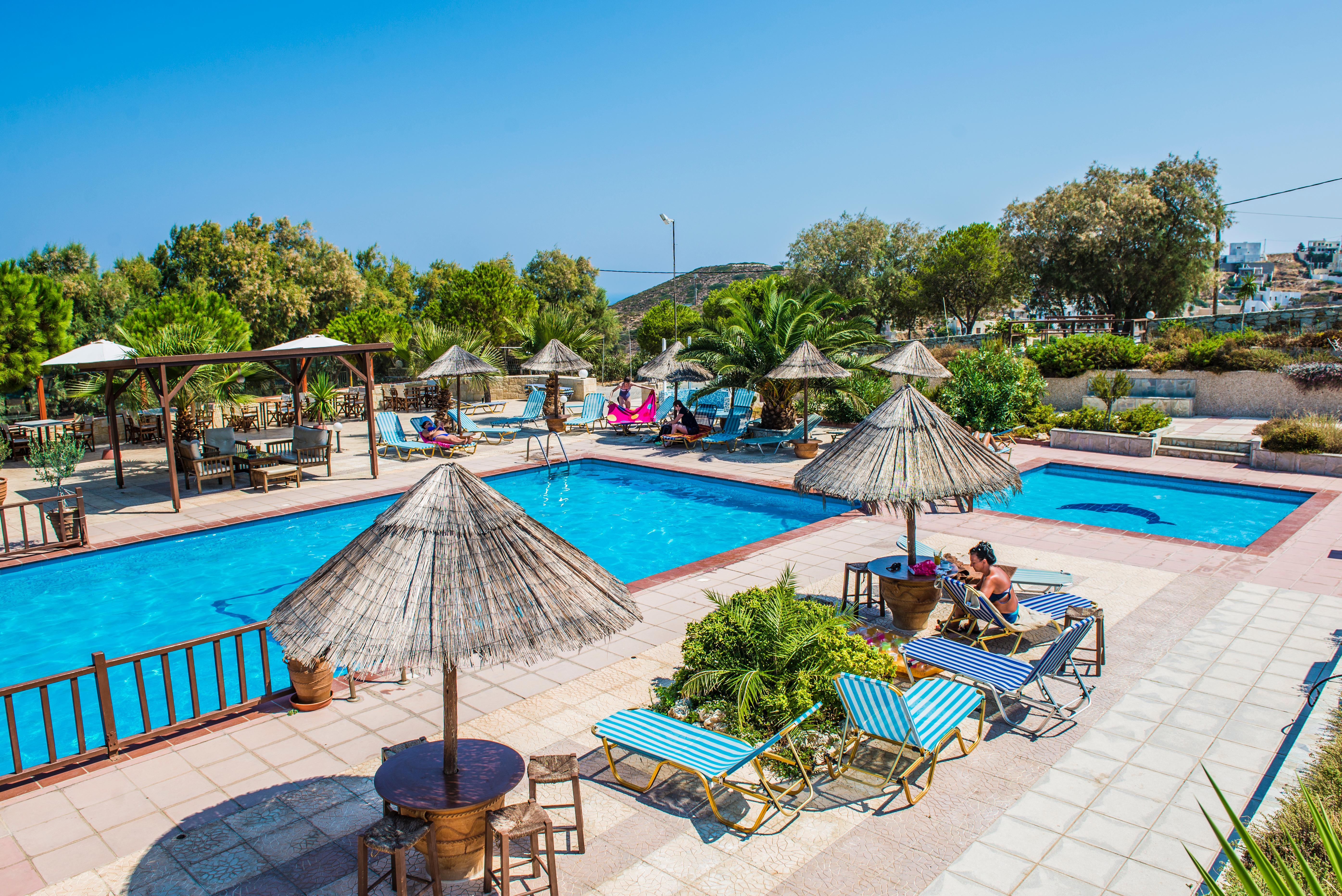 Spiros-Soula Family Hotel & Apartments Agia Pelagia Eksteriør billede