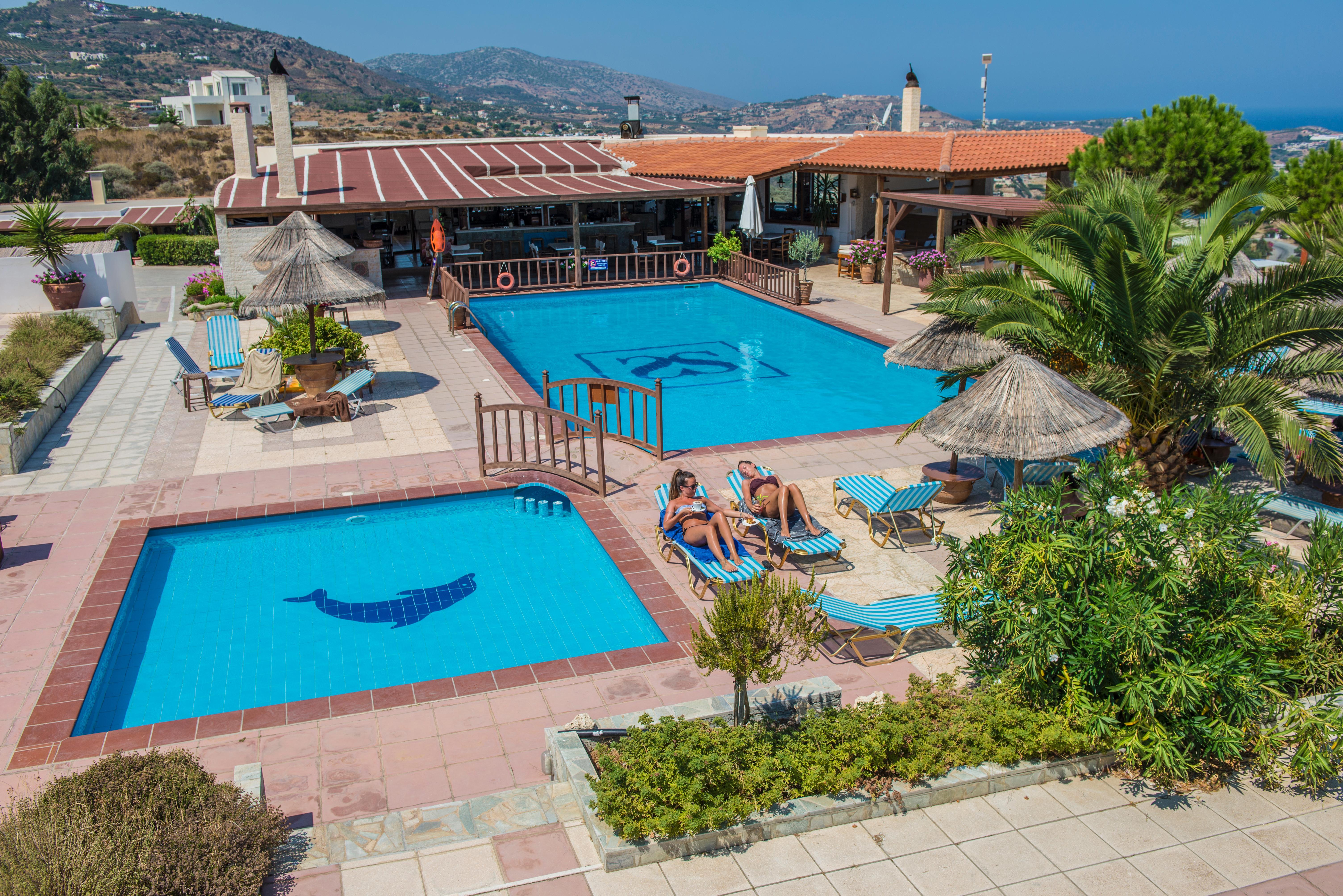 Spiros-Soula Family Hotel & Apartments Agia Pelagia Eksteriør billede