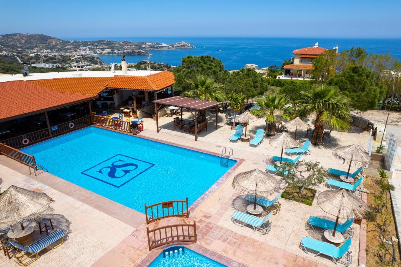 Spiros-Soula Family Hotel & Apartments Agia Pelagia Eksteriør billede