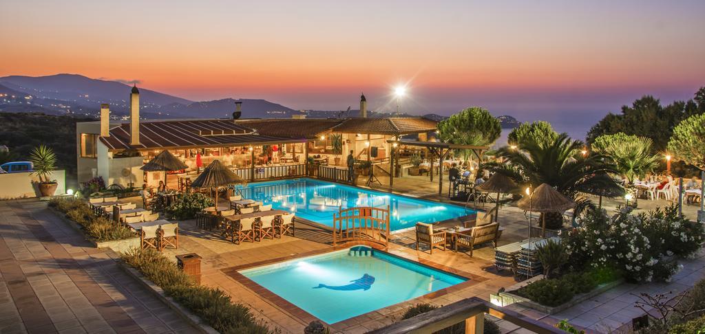 Spiros-Soula Family Hotel & Apartments Agia Pelagia Eksteriør billede